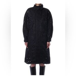 Toga Pulla Nylon Twill Embroidery Coat